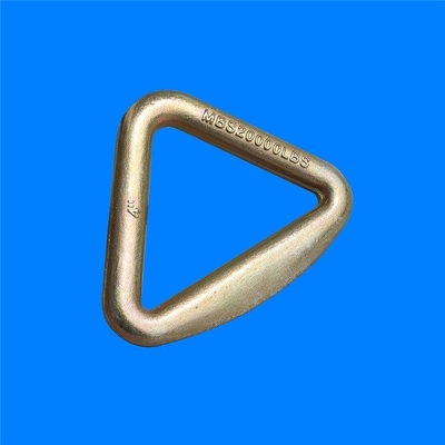 Delta forjado Ring Triangle Ring de la correa del torno del hardware de la cuerda que apareja