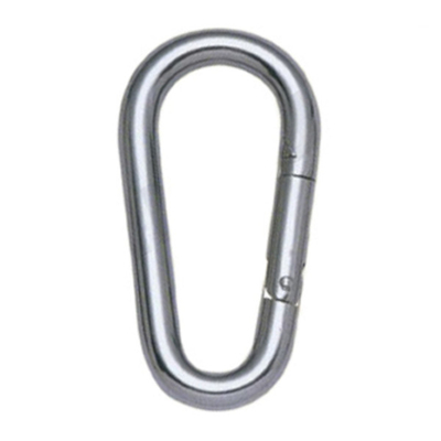 Los ganchos rápidos de la primavera grande recta del metal de DIN5299 B cubren con cinc M12 plateado X 140