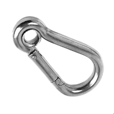Gancho rápido de acero inoxidable de DIN5299 A con el ojeteador M4x40 a M13x160