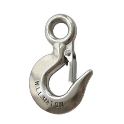 0.16kg - gancho de izado de acero inoxidable de acero inoxidable del hardware que apareja 1.52kg M38
