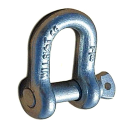 Tornillo forjado descenso galvanizado Pin Shackles de la aleación de Crosby del ancla 1/4&quot; - 2&quot;