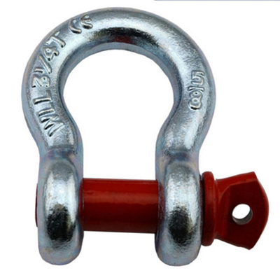 55T galvanizó el tipo grillo de Pin Anchor Shackle los E.E.U.U. del tornillo del arco de Crosby G209