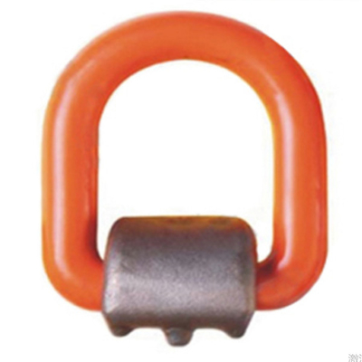 El acero de carbono forjó la soldadura de D Ring Power Coated G80 en anillos en D con el abrigo