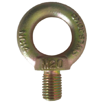 El carbono forjado galvanizado JIS1168 de acero del perno de ojo galvanizó el perno de ojo M5 - M100