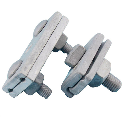 forja caliente de acero HDG Guy Wire Clamp superficial de las colocaciones de la línea eléctrica de carbono