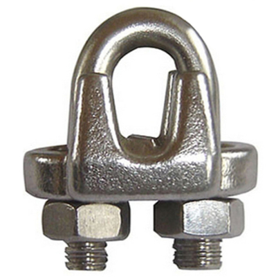 Caiga los clips de cuerda forjados de alambre 1/8 a abrazadera de cuerda forjada pulgada de alambre 3-1/2