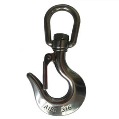 0.16kg - gancho de izado de acero inoxidable de acero inoxidable del hardware que apareja 1.52kg M38