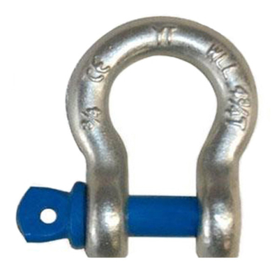 Ancla forjada descenso galvanizada 3/16 pulgada de Pin Type Shackle Screw Pin del tornillo
