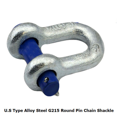Tipo de Pin Chain Anchor Shackle Galvanized los E.E.U.U. de la ronda G215