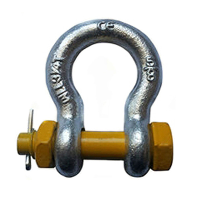 Tipo galvanizado del perno de Pin Anchor Shackle G2130 del tornillo de la seguridad