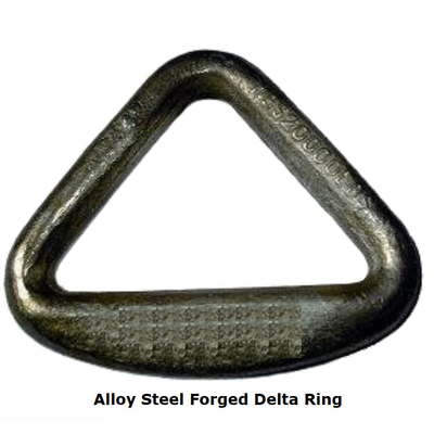 14m m - delta forjado anillo en D forjado 16m m Ring Galvanized Alloy Steel