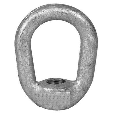Eslabón giratorio galvanizado plateado cinc Crosby G403 del extremo del mandíbula de la inmersión caliente del hardware de la cuerda que apareja