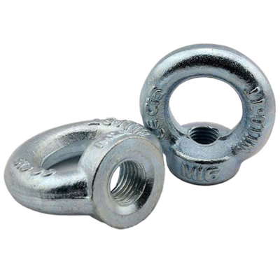 La nuez forjada de acero M6 del ojo de carbono a M100 galvanizó la nuez del ojo del estruendo 582