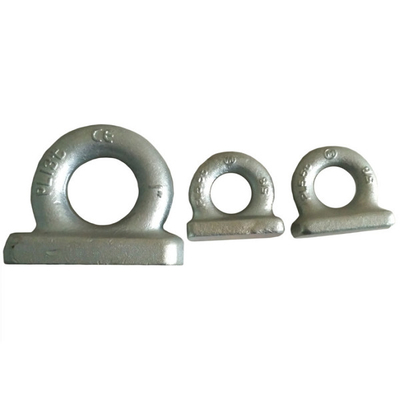 2T Marine Rigging Hardware Placa de ojo de base rectangular de color uno mismo para trabajo pesado
