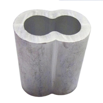 Virola de aluminio Aluminiuml de la cuerda de alambre del reloj de arena que prensa que echa el tipo de los E.E.U.U.