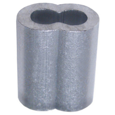Virola de aluminio Aluminiuml de la cuerda de alambre del reloj de arena que prensa que echa el tipo de los E.E.U.U.