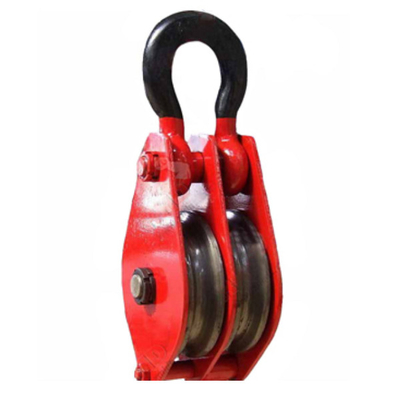 El poder cubrió a Marine Rigging Hardware bloque de polea doble de la polea acanalada de 12m m - de 42m m