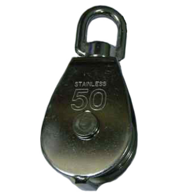 Bloque de arrebatamiento de acero inoxidable inoxidable pulido del bloque de polea 304 1500kg