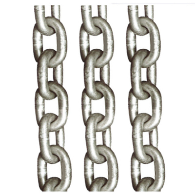 M5 a M24 alrededor del grado galvanizado de acero L cadena de la cadena de vínculo de vínculo larga de 10m m