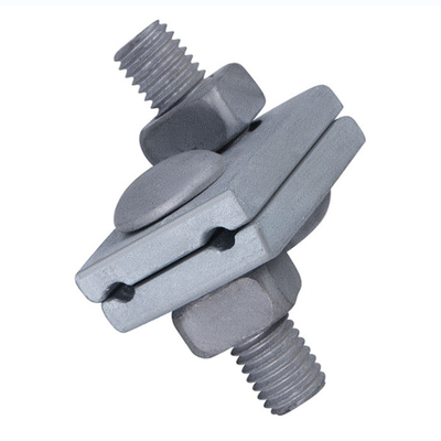 forja caliente de acero HDG Guy Wire Clamp superficial de las colocaciones de la línea eléctrica de carbono