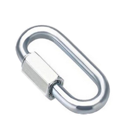 7g/Pc - vínculo rápido oval de alta resistencia plateado cinc del vínculo rápido 558g/Pc